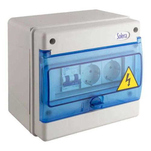 Quadro Elétrico Industrial Montado com 8 Elemento.