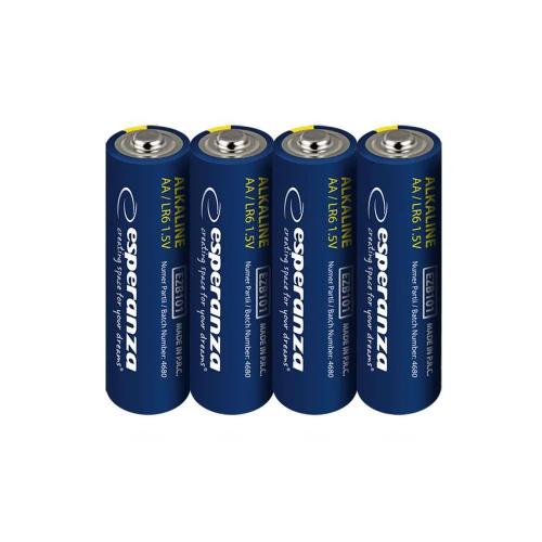 Esperanza Alkaline Batteries AA 4pcs