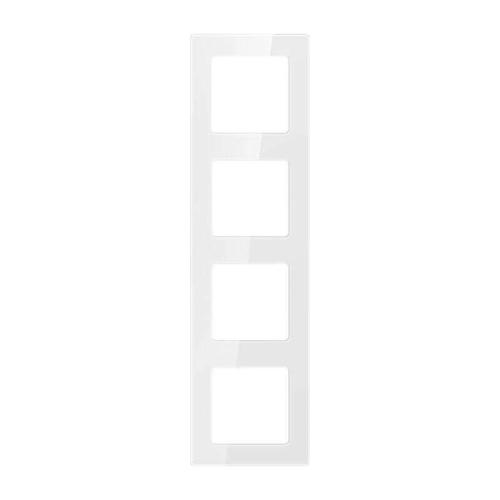 Quadruple Frame Socket Avatto N-Ts10-Frame-W4 (White)