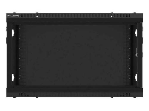 Lanberg Wf01-6606-00b Rack Cabinet 6u Wall Mounted Rack Black