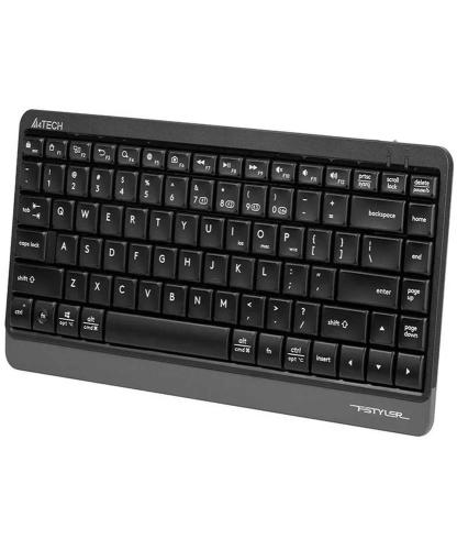 Teclado A4 Tech A4TKLA47124 Branco Inglês