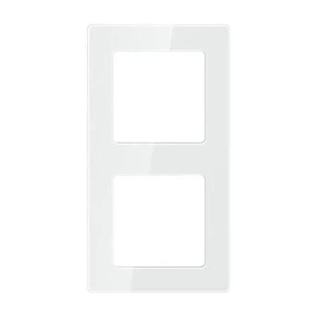 Soquete Quadro Duplo Avatto N-TS10-Frame-W2 Branco