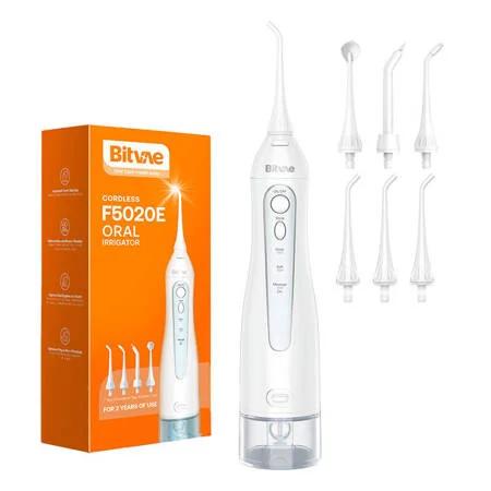 Water Flosser With Nozzles Set Bitvae Bv 5020e White