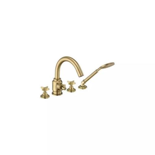 4-Hole Bathtub Mixer With Shower Set