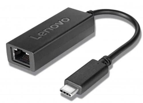 Adaptador Usb-C para Rede Rj45 Lenovo Gx90s91832 Preto