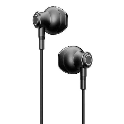 Auriculares com Fio Jr-Ec07. Tipo C Preto