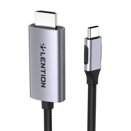 Lention CU707 USB-C cabo HDMI 2.0, 4K60Hz, 1Gbps