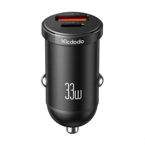 Car Charger Mcdodo Cc-2320, Usb-C + Usb-A, 30w
