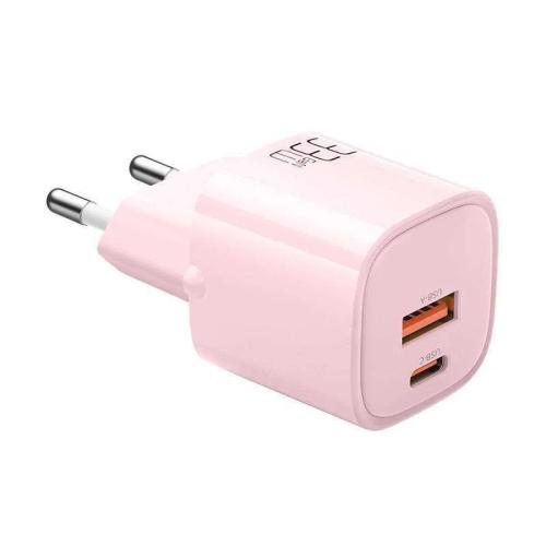 Charger Gan 33w Mcdodo Ch-0156 Usb-C, Usb-A (Pink)