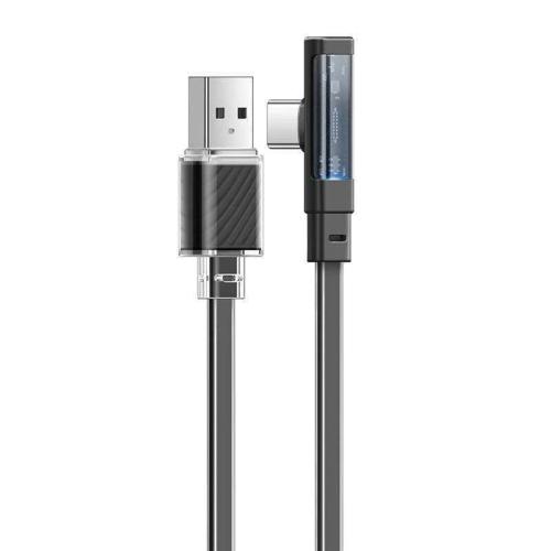 Cabo Usb-C P/ Usb-C Mcdodo Ca-3423 90º 1.8m + Led