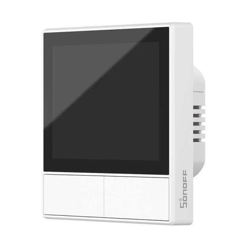 Sonoff Nspanel White 2-Gang Smart Wifi Wall Switch With LED Panel, Thermostat And Smart Scene Switch