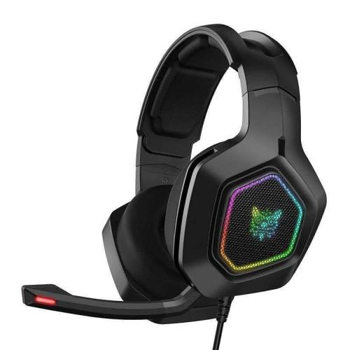 Auscultadores Headset Bluetooth K10 RGB Preto - O.