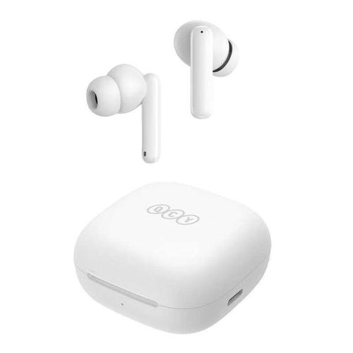 Auriculares Sem Fio Tws Qcy T13 Anc Branco