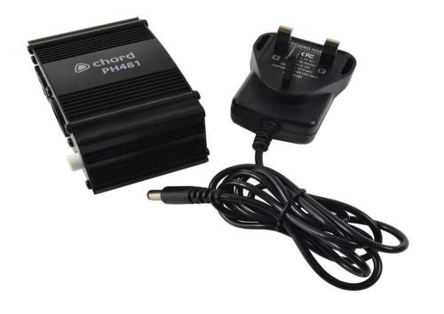 Single Channel 48v Phantom Power Unit