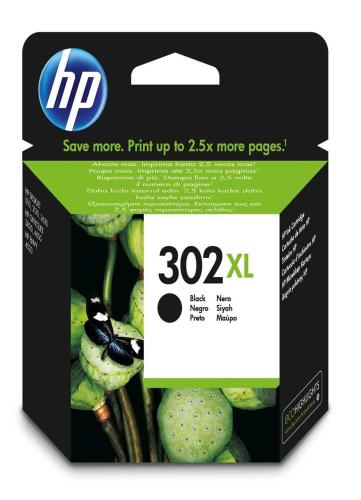 Hp Tinteiro Original 302xl Preto de Elevado Rendi.