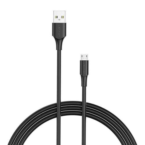 Usb 2.0 a Male To Micro-B Male 2a Cable Vention Ctibc 0.25m Black