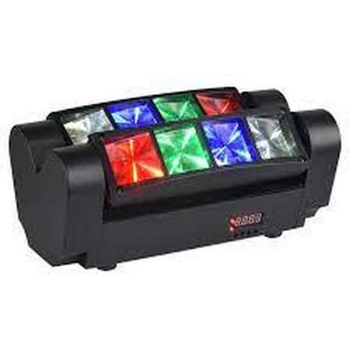 LIGHT4ME Spider MKII Turbo - efeito LED RGBW 8x3W