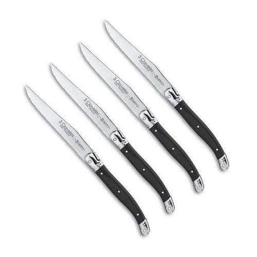 Conjunto de Facas para Carne 3 Claveles Bistro 11,5 Cm (4 Unidades)