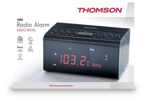 Rádio Thomson Cr50 Preto