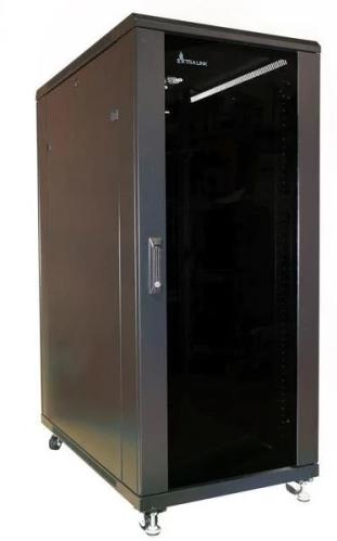 Extralink 32u 600x1000 Standing Rackmount Cabinet Black Freestanding Rack
