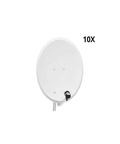 Caixa 10 Unidades Antena 60cm, Modelo Hp ? Grampo M8