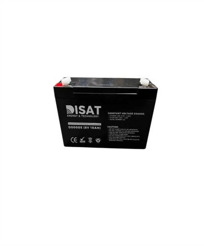 Bateria de chumbo 6V, 10AH, F1 (151mm x 50mm x 94.