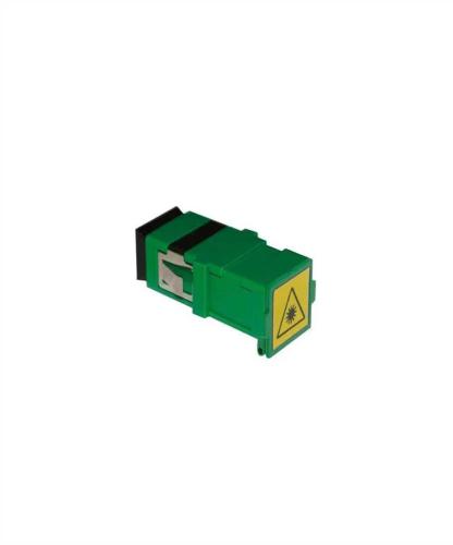 ADAPTADOR ÓTICO MONOMODO SC/APC SIMPLES C/ PROTEÇ.