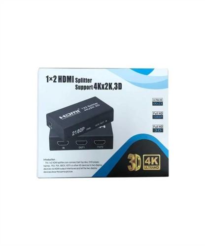 Repartidor HDMI 2 Saídas 4K, 2K e 3D