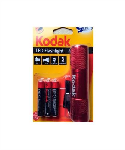 Kodak 9-LED flashlight red + 3 AAA EHD