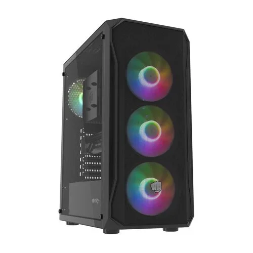 Torre Midi Fury Shobo Sh4f RGB com Janela Preta