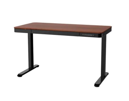 Mesa Ajustável Elétrica Tuckano Preto/Nogueira