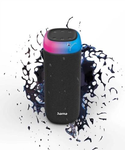 HAMA SHINE 2.0 COLUNA PORTÁTIL ESTÉREO PRETO 30 W