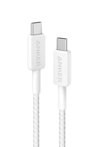Cable Anker 322 Usb-C a Usb-C 0,9m 60w Blanco