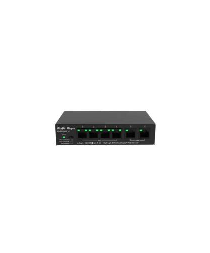 Ruijie Reyee Ethernet Poe Switch 6 (4xpoe) Ports .