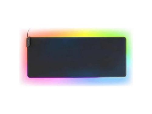 Hyte Cnvs Intense Play Mat Qrgb Gaming Mouse Pad - Black