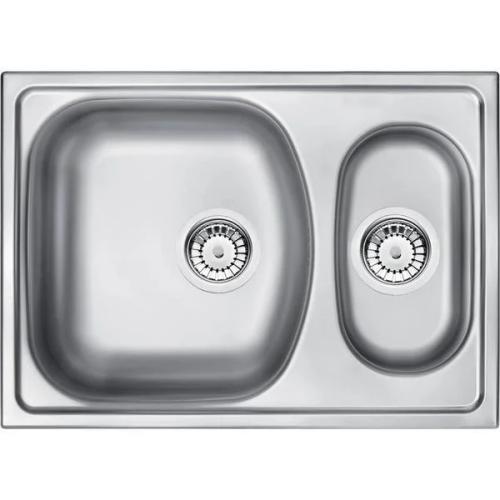 1.5-Bowl Steel Sink