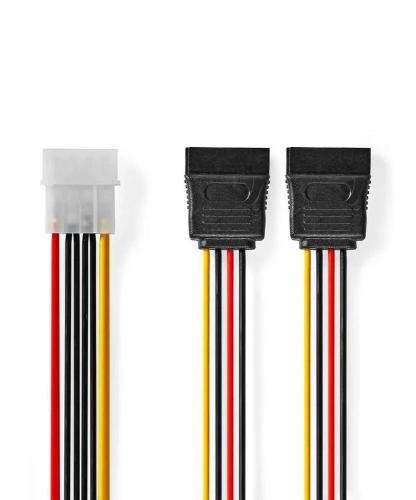 Cable de Alimentación Interno Molex Macho 2x Sa.