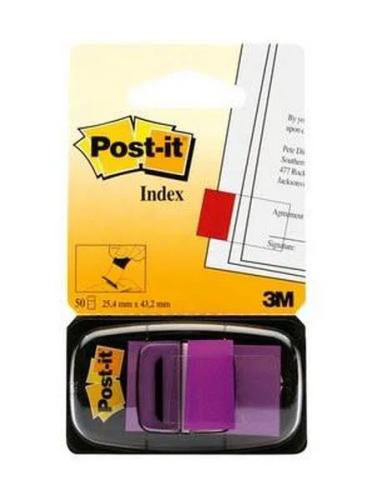 Blister Dispensador 50 Marcadores Index Violeta