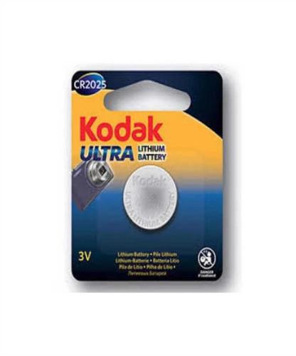 Kodak ULTRA lithium CR2025 battery (5 pack perfor.