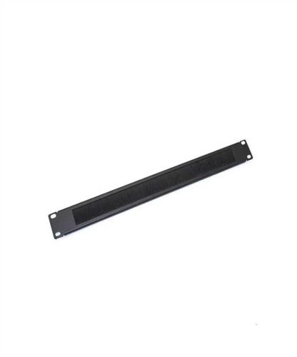 Painel Escova 19" 1U Dicom PRETO