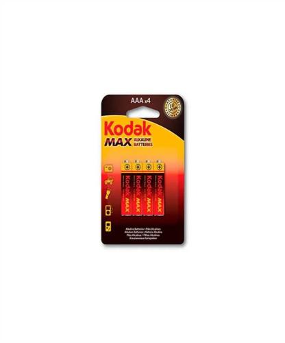 Kodak MAX alkaline AAA battery (4 pack) (22013)