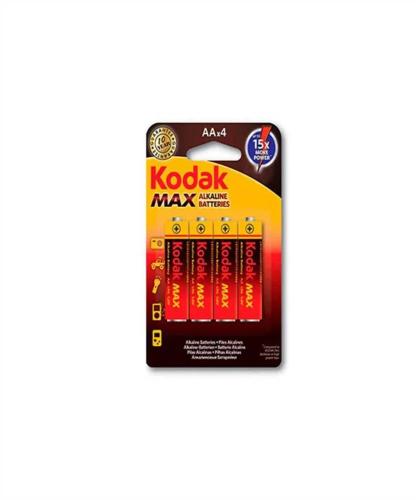 Kodak MAX alkaline AA battery (4 pack)
