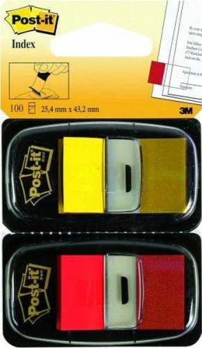 Pack 2 Dispensadores X 50 Marcadores Index 25,4x4.