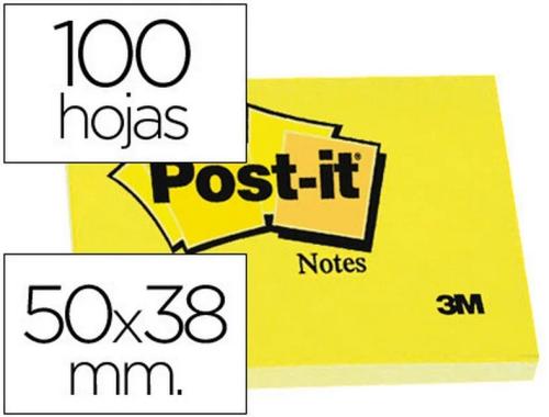 Pack 12 Blocs 100 Hojas Notas Adhesivas 38x51mm C.