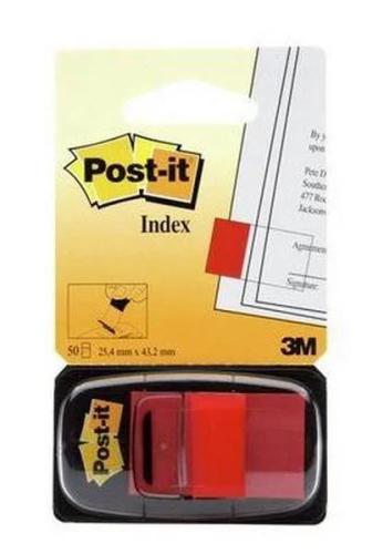 Dispensador Blister 50 Marcadores Índice Vermelho