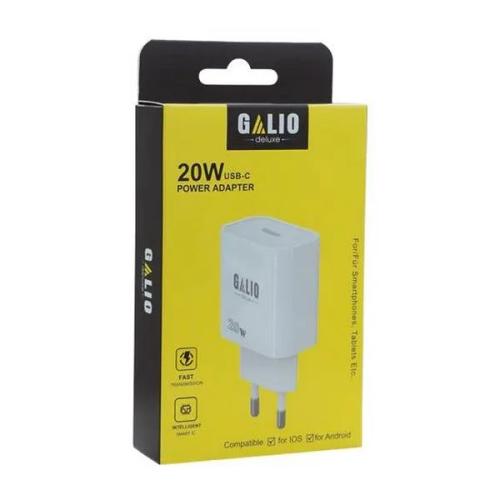Adaptador REZ Galio 20W USB-C - Branco