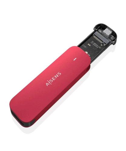 Aisens Asm2-027red Caixa para Discos Rígidos Comp.