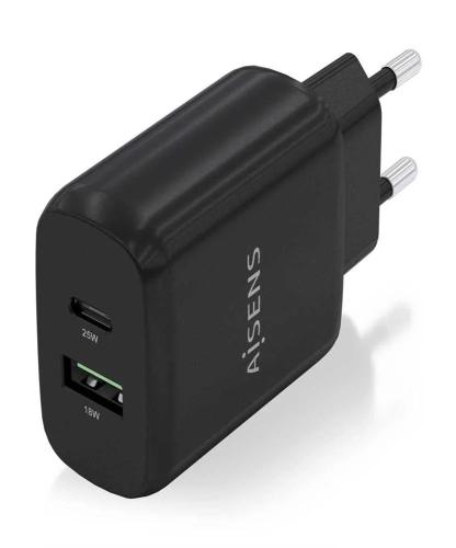 Cargador de Pared Aisens A110-0759/ 1xusb Tipo-C/.