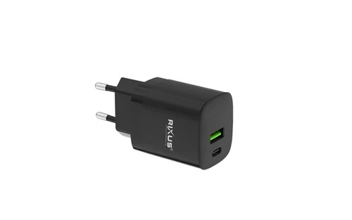 Rixus Rx95 Fast Charging Adapter 30w Black