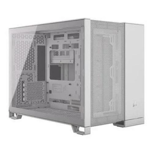 Corsair 2500d Airflow Micro-Atx Case Tempered Glass - White